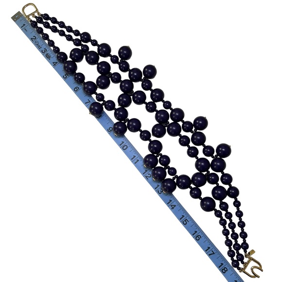 KJL Beaded Cluster Necklace - Picture 4 of 10